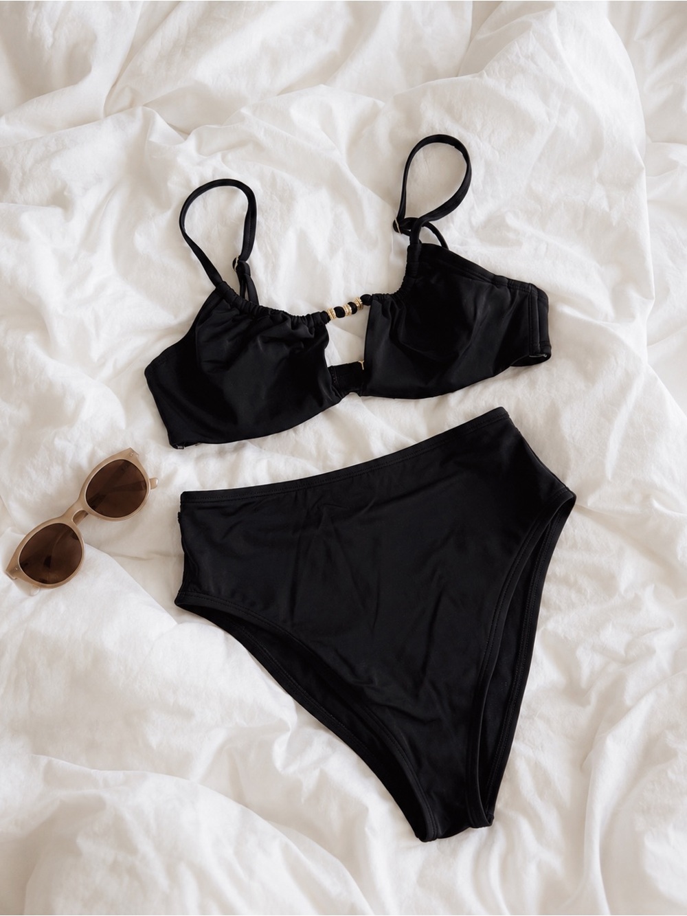 black bikini set